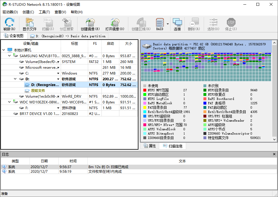 R-Studio(数据恢复) v9.1.191039多语言便携版听风博客网 R-Studio(数据恢复) v9.1.191039多语言便携版听风博客网